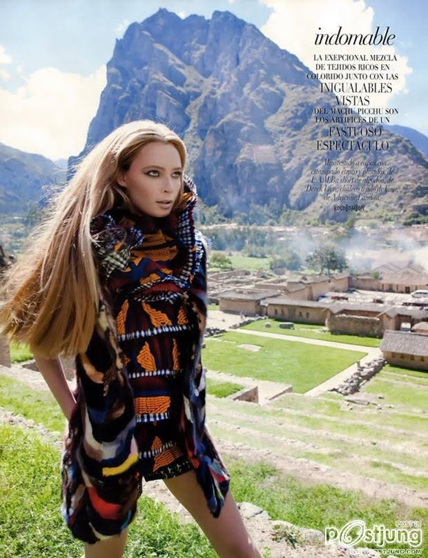 Tiiu Kuik @ Vogue Argentina August 2011