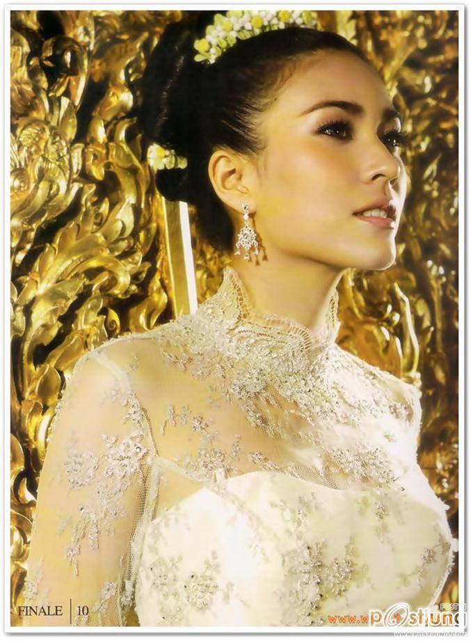 จุ๋ย-วรัทยา นิลคูหา @ FINALE WEDDING MAGAZINE vol.1 no.2 August - October 2011