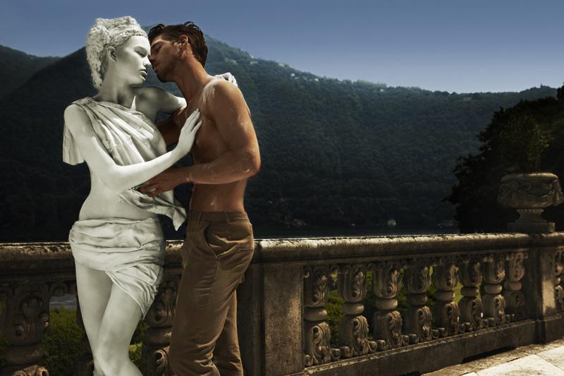 ไฮแฟชั่น รูปปั้นสีขาว ในเทพนิยายโบราณ