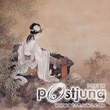 "ความงามที่ทำให้แม้แต่ฝูงนกยังต้องร่วงหล่นจากท้องฟ้า" (so beautiful as to make flying geese fall)