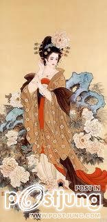 "ความงามที่ทำให้แม้แต่มวลหมู่ดอกไม้ยังต้องละอาย" (a face that would make all flowers feel shameful)