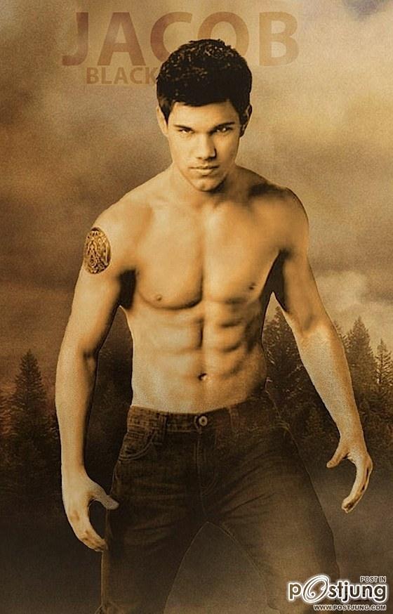 Taylor  Lautner หมาป่าหล่อมาก