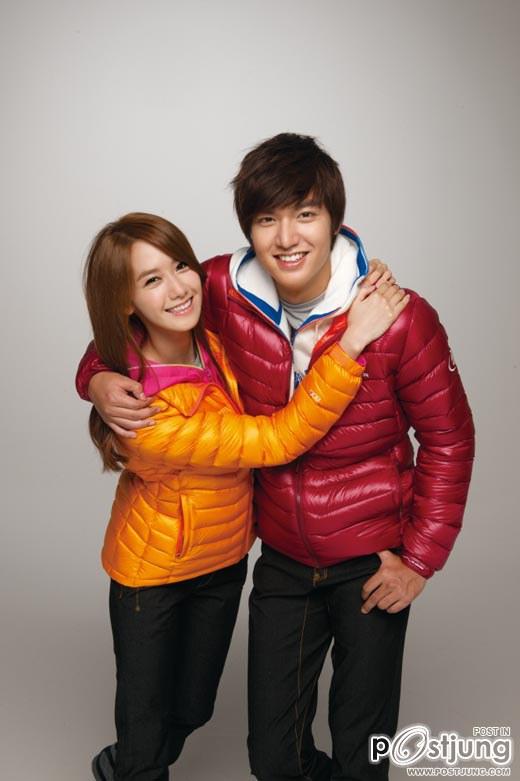 Lee Min Ho & Yoona (SNSD) Photoshoot for Eider F/W 2011