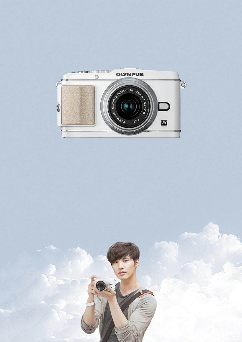 Won Bin’s @ OLYMPUS PEN Camera ad campaigns