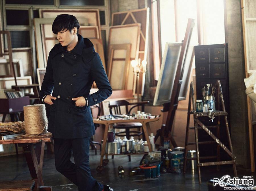 Won Bin‘s  Photoshoot for fashion Chris Christy F/W 2011 ad campaigns