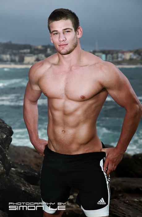 หุ่นนัักกีฬาเมืองนอกน่ากินกันจัง