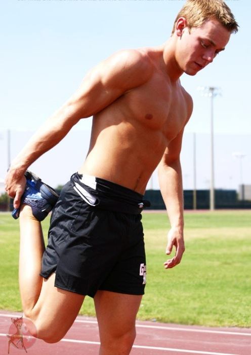 หุ่นนัักกีฬาเมืองนอกน่ากินกันจัง