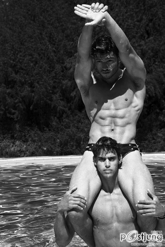 Photoshoot men album 323 : Maikel Castro & Chessman Medeiros