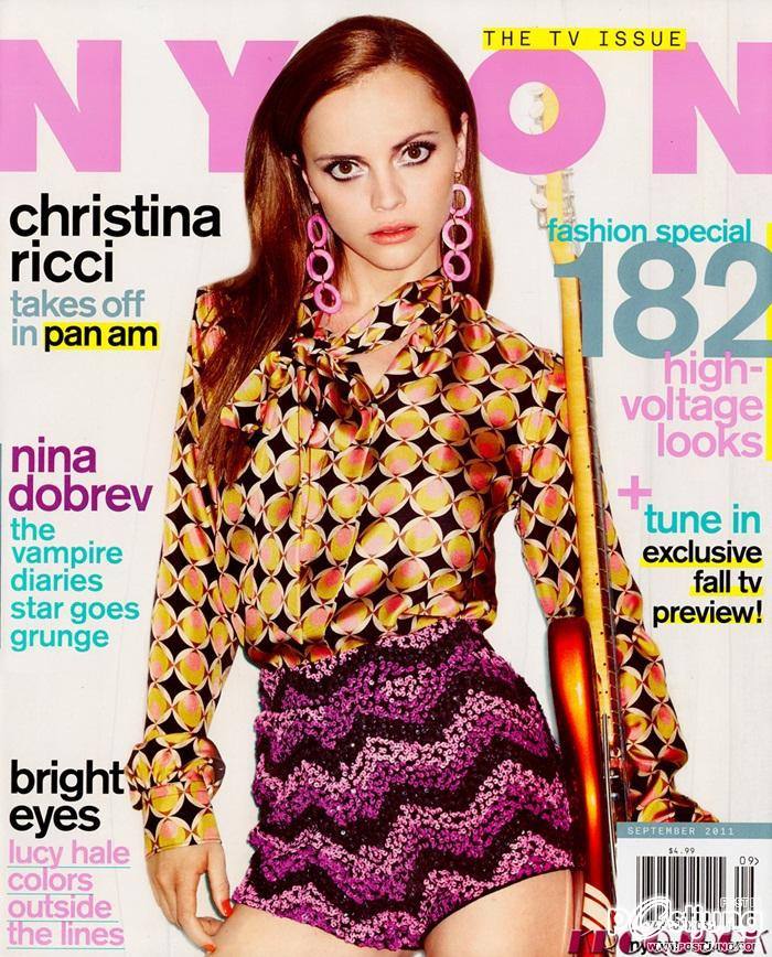 Christina Ricci @ Nylon US September 2011