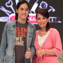 เก้า-จิรายุ & คุณแม่ @ รายการเกมเนรมิต