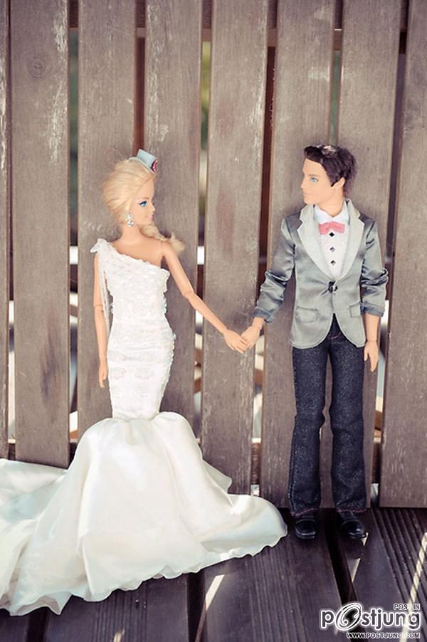 บาร์บี้ & เคน สวีทหวานในวันแต่งงาน