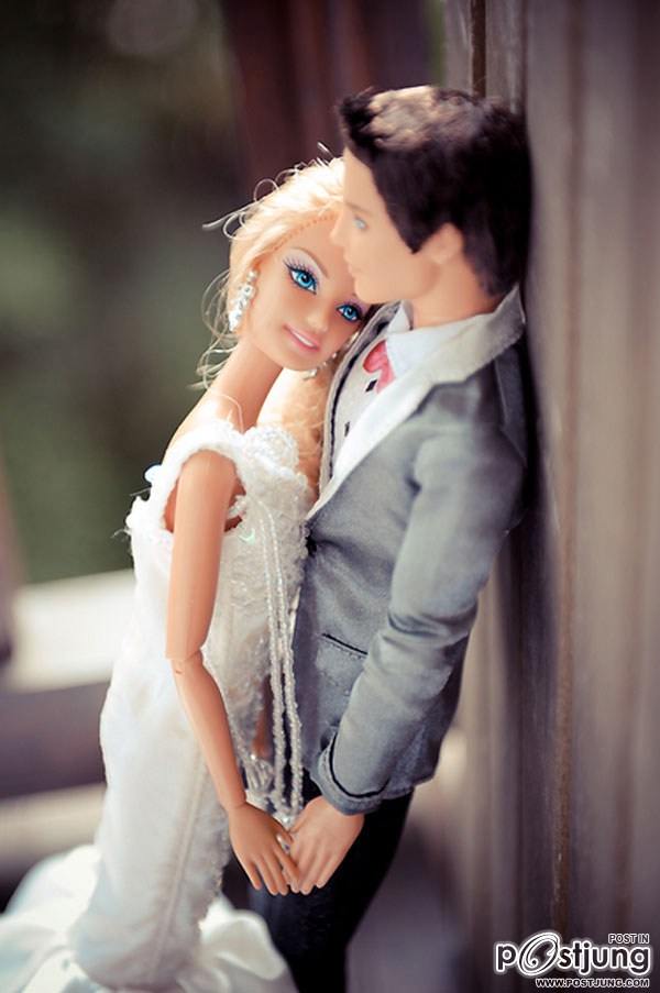 บาร์บี้ & เคน สวีทหวานในวันแต่งงาน