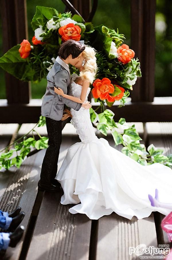 บาร์บี้ & เคน สวีทหวานในวันแต่งงาน