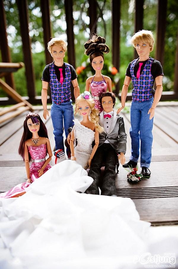 บาร์บี้ & เคน สวีทหวานในวันแต่งงาน
