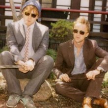 Rupert Grint & Tom Felton @ Band Of Outsiders's Fall 2011 Collection