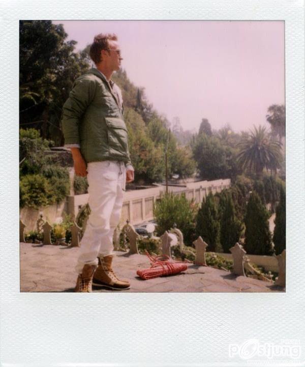 Rupert Grint & Tom Felton @ Band Of Outsiders's Fall 2011 Collection