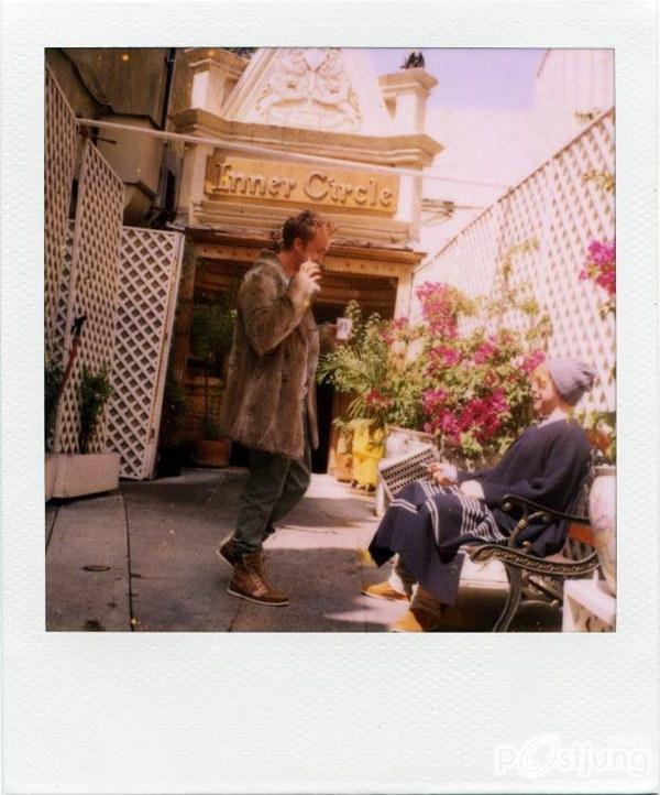 Rupert Grint & Tom Felton @ Band Of Outsiders's Fall 2011 Collection