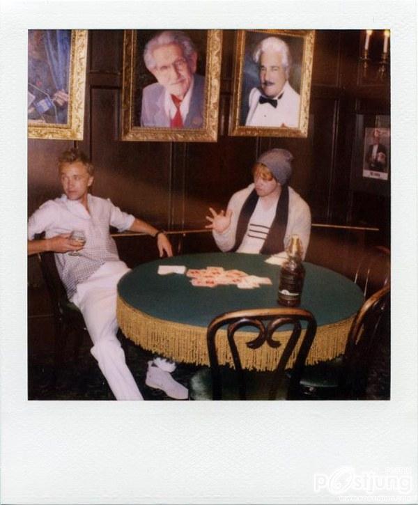 Rupert Grint & Tom Felton @ Band Of Outsiders's Fall 2011 Collection