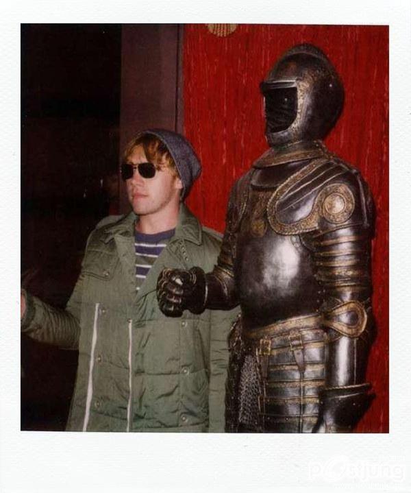 Rupert Grint & Tom Felton @ Band Of Outsiders's Fall 2011 Collection