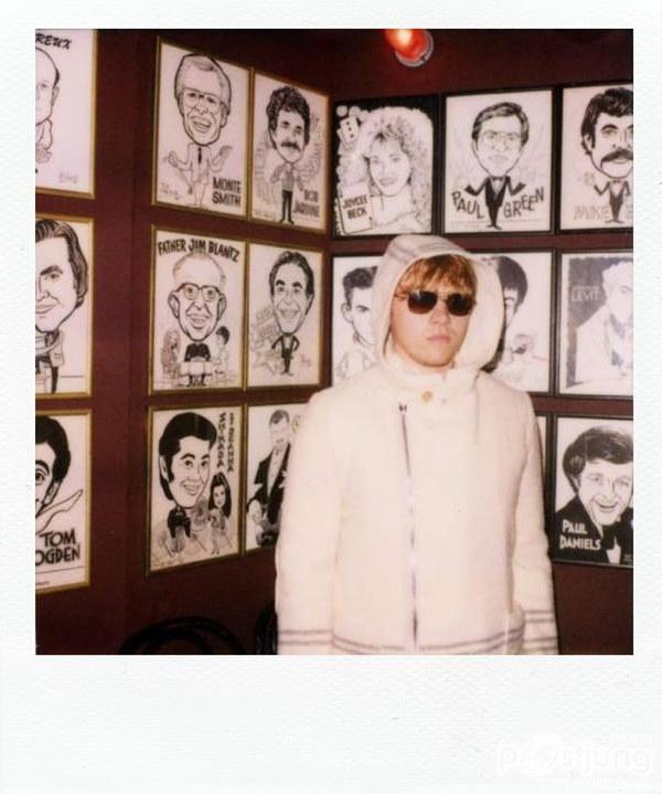 Rupert Grint & Tom Felton @ Band Of Outsiders's Fall 2011 Collection