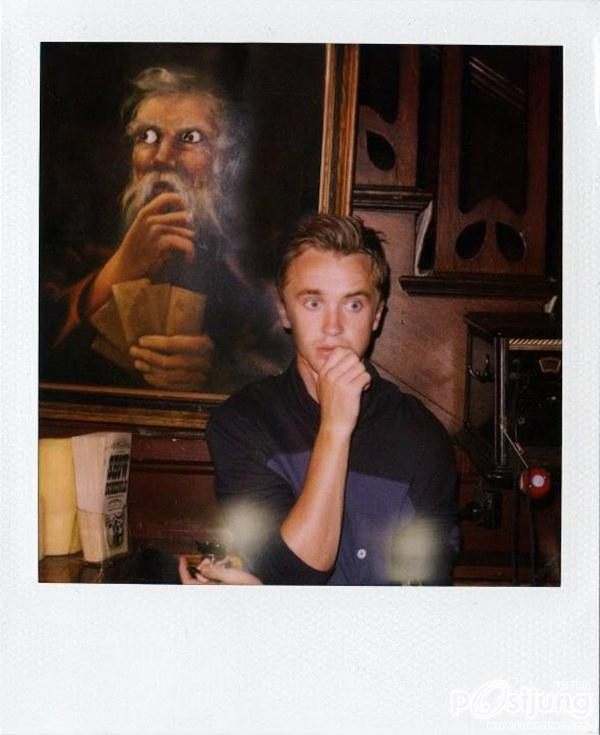 Rupert Grint & Tom Felton @ Band Of Outsiders's Fall 2011 Collection