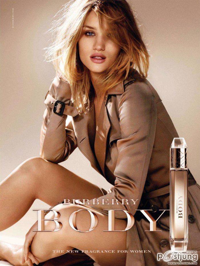 Rosie Huntington-Whiteley @ Burberry Body Fragrance campaign