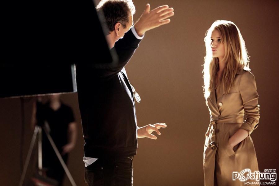 Rosie Huntington-Whiteley @ Burberry Body Fragrance campaign