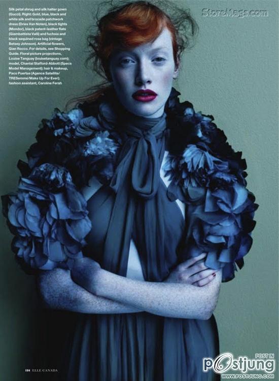 Chantal Stafford Abbott @ Elle Canada September 2011