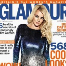 Britney Spears UK Glamour Magazine (Preview) October issu