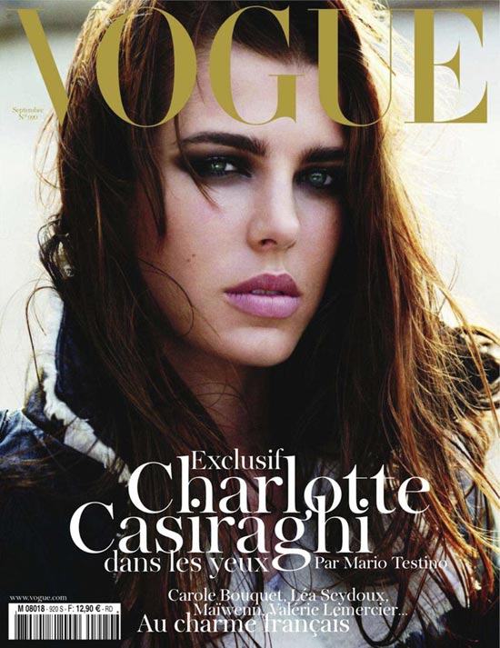Charlotte Casiraghi  จาก Vogue ฉบับฝรั่งเศส