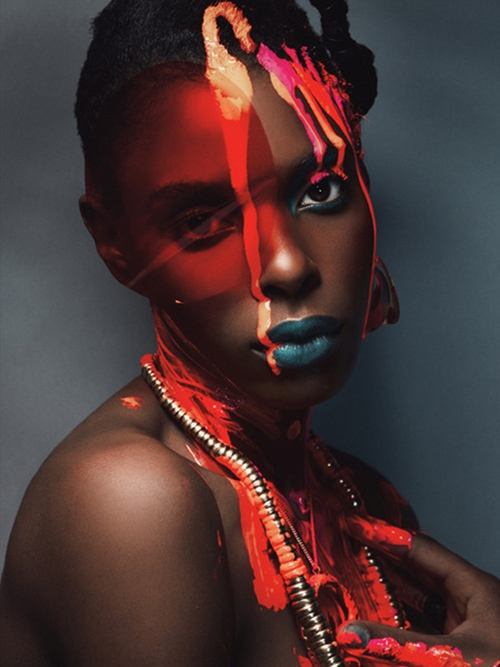 บิวตี้ช็อท พร้อมละเลงสีแบบไฮแฟชั่น