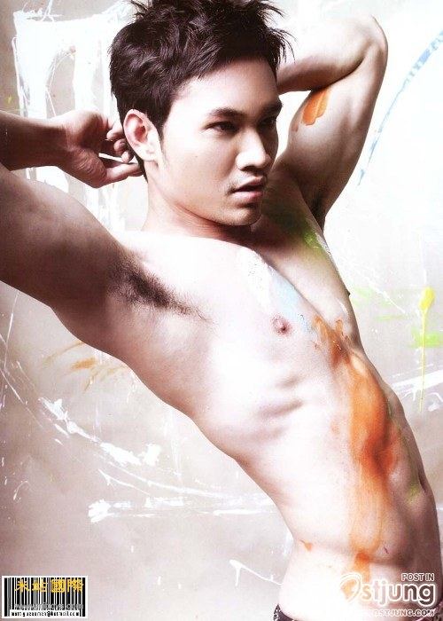 Thai model Nit Rachakrit เนียนๆ By Chay-ake