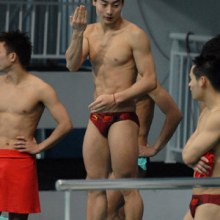 Qin Kai หนุ่มตี๋ๆๆ นัก กระโดดน้ำ ของจีน ขาวตุงๆๆๆดี!!