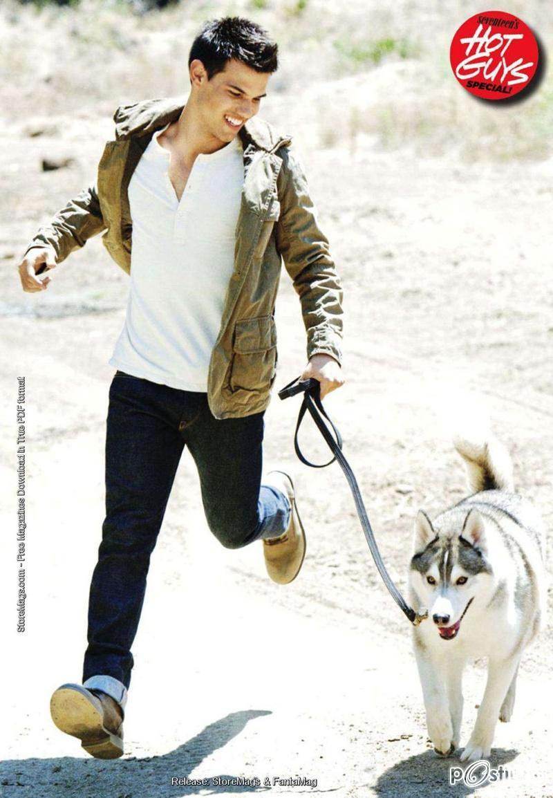 Taylor Lautner @ Seventeen US October 2011