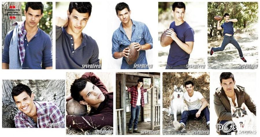 Taylor Lautner @ Seventeen US October 2011