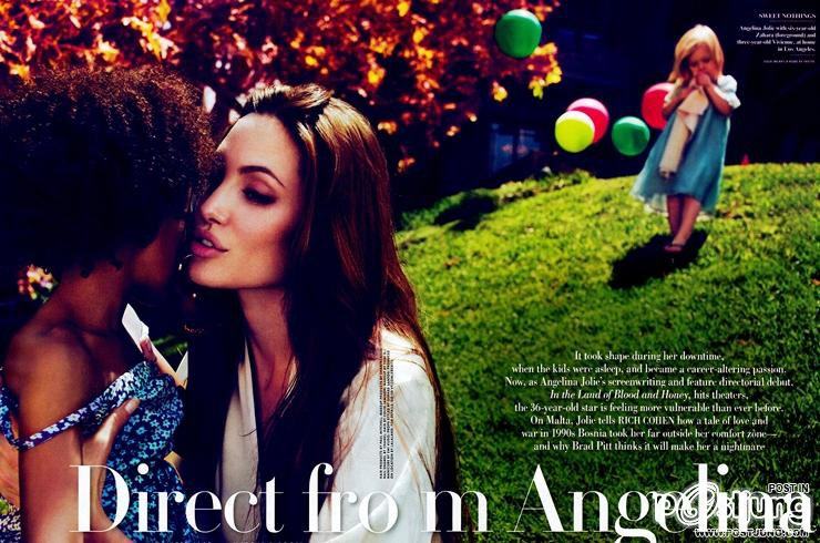 Angelina Jolie @ Vanity Fair no.614 October 2011