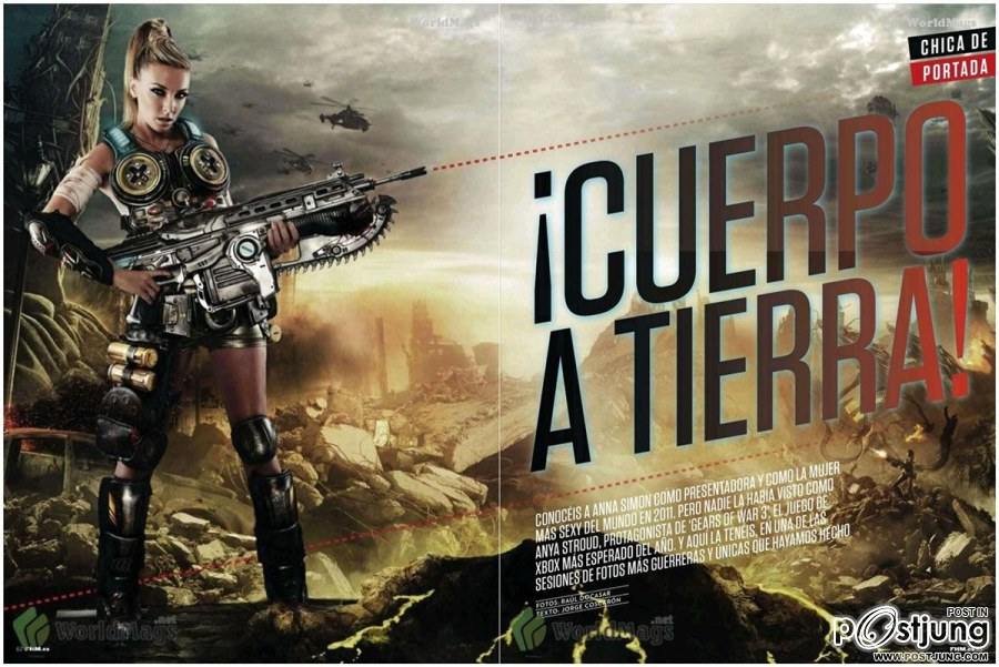 Anna Simon @ FHM Spain September 2011