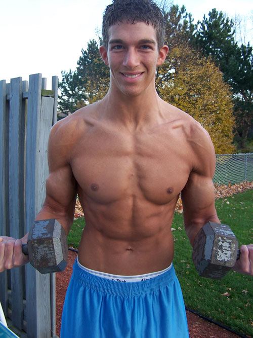 ออกกำลังกายกับหนุ่มเซ็กซี่