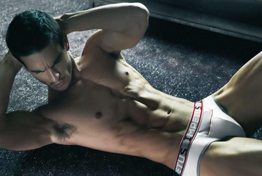 Joshua Kloss Photoshoot for Impetus Underwear