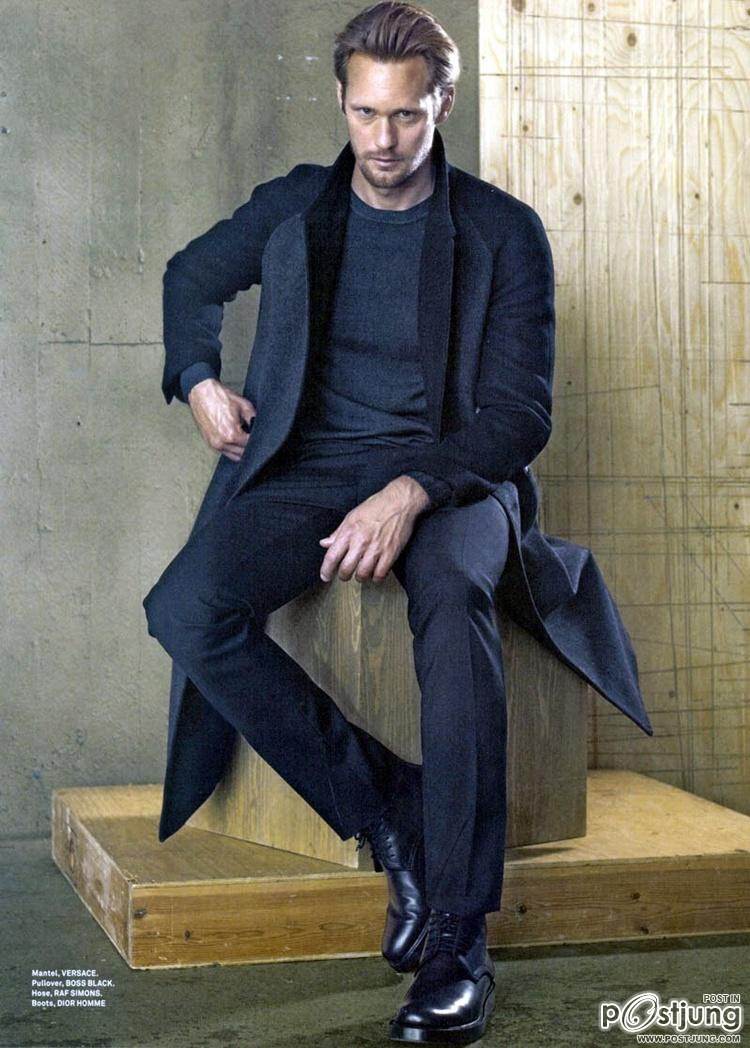 Alexander Skarsgard @ GQ Style Germany F/W 2011