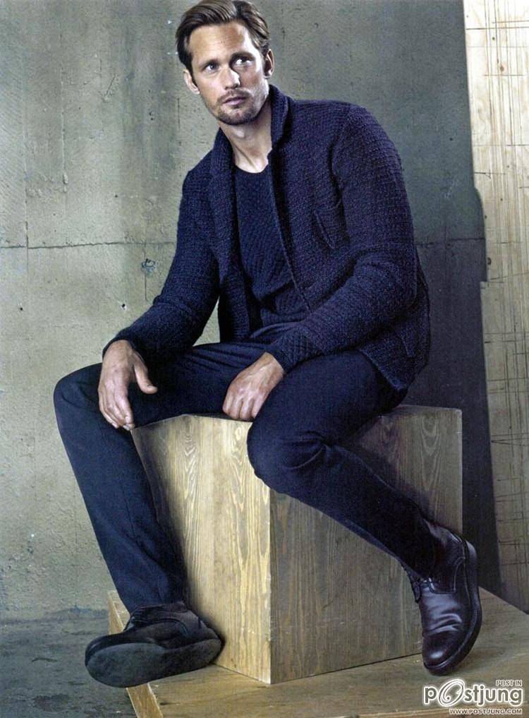 Alexander Skarsgard @ GQ Style Germany F/W 2011