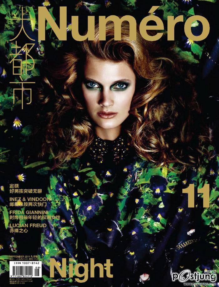 Constance Jablonski @ Num&eacute;ro no.11 China Magazine September 2011