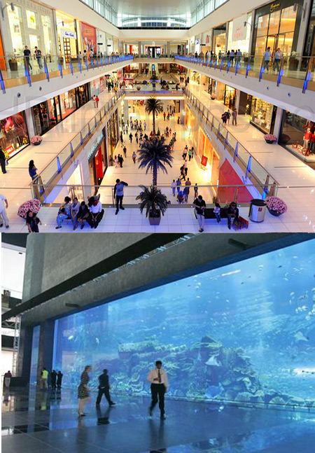 อันดับที่ 7 ได้แก่ The Dubai Mall (Dubai)