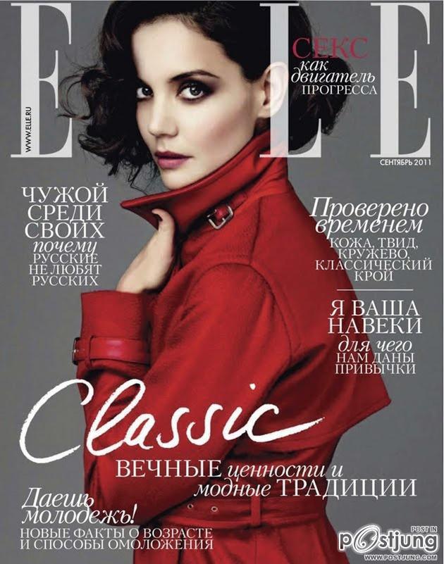 Katie Holmes @ Elle Russia Magazine September 2011