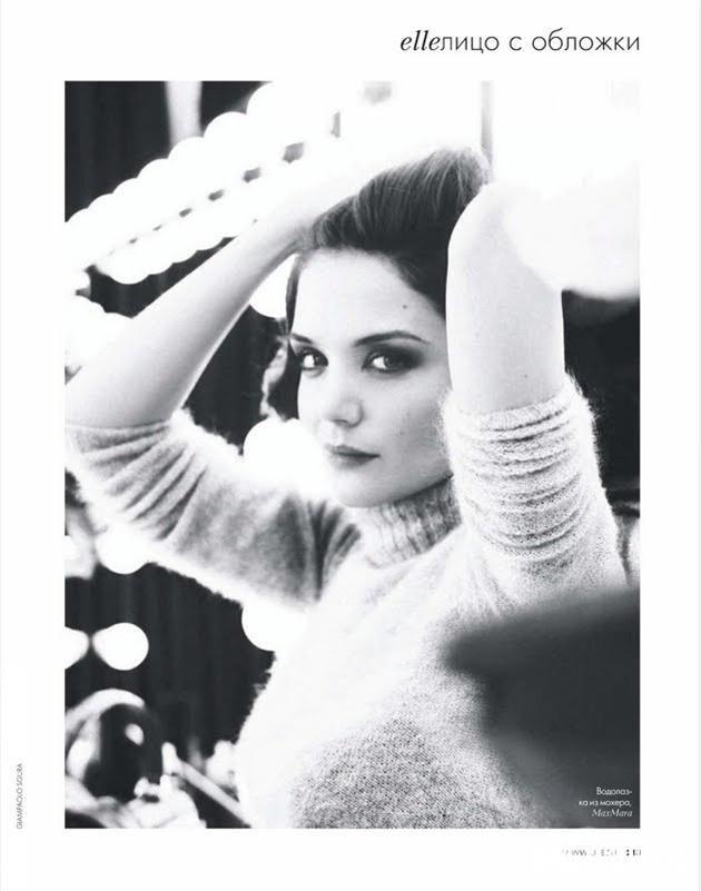 Katie Holmes @ Elle Russia Magazine September 2011