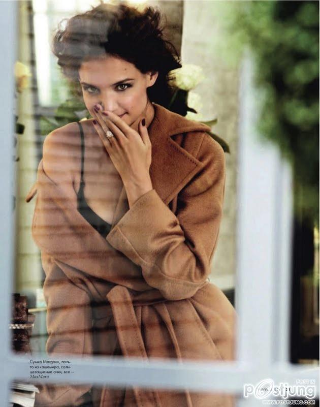 Katie Holmes @ Elle Russia Magazine September 2011