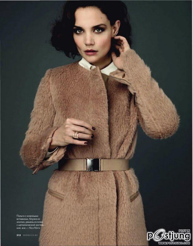 Katie Holmes @ Elle Russia Magazine September 2011