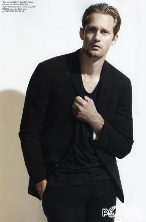 Alexander Skarsgard @ Wonderland Magazine Sep./Oct. 2011