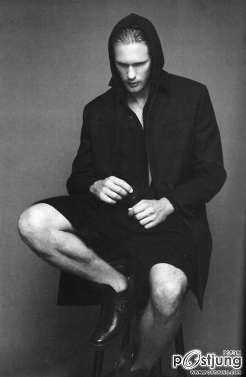 Alexander Skarsgard @ Wonderland Magazine Sep./Oct. 2011