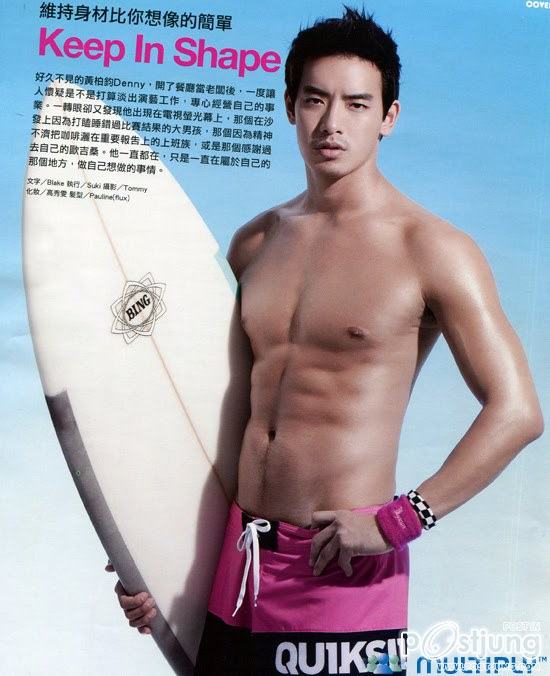 Denny Huang @ Men's Body Fitness no.5 August 2011